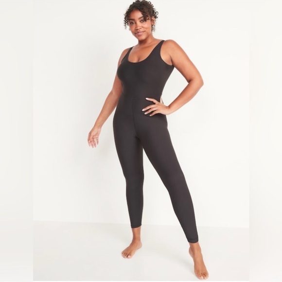 Old Navy Black Sleeveless PowerSoft Bodysuit Size 3x NWT - Picture 3 of 9